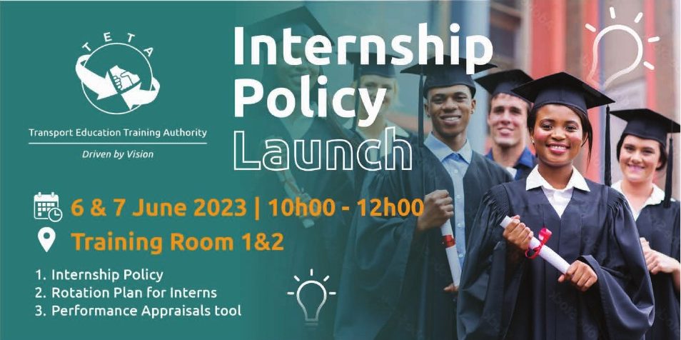 Internship Policy Launch banner