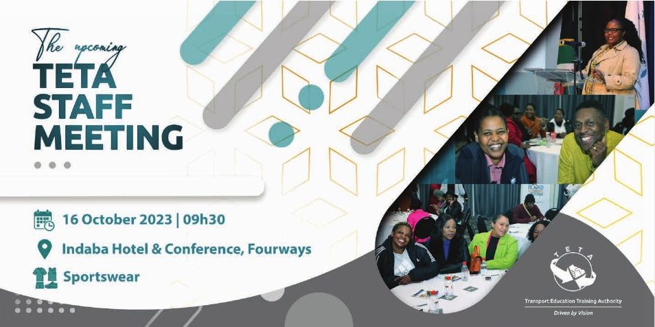 TETA staff meeting banner