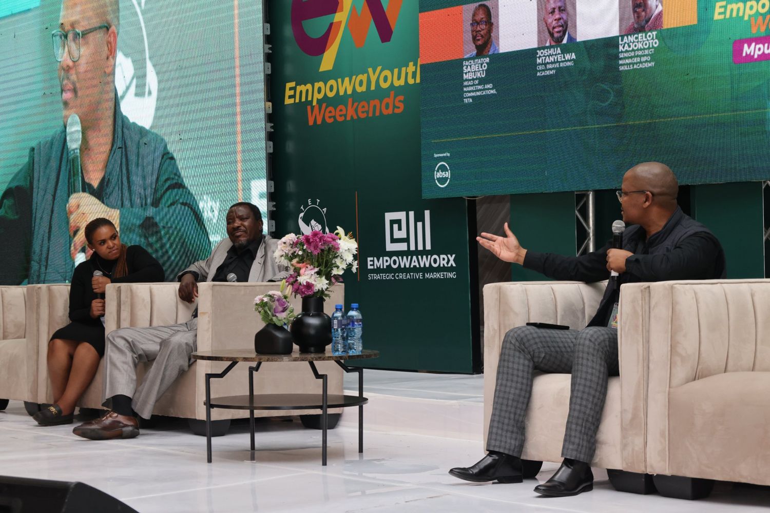 Panel discussion at EmpowaYouth Weekends
