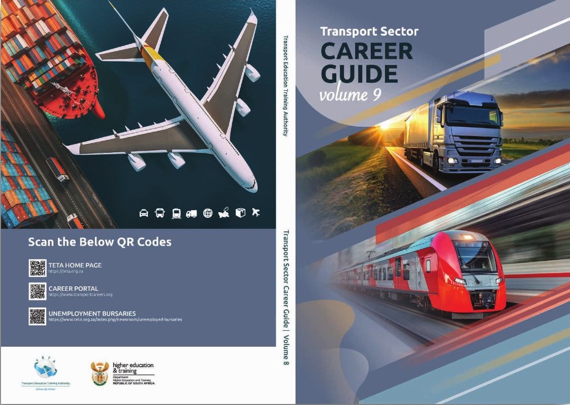 Transport Sector Career Guide volume 9 cover spread